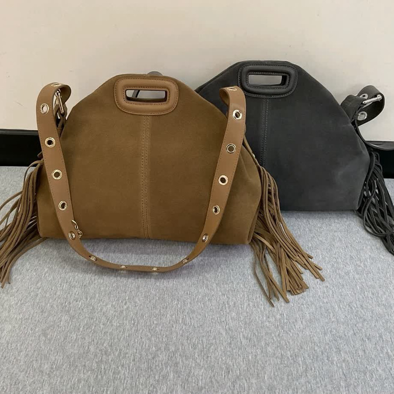 2025 Cross-Border Exclusive Supply M@J European and American Niche Tassel Evening Handbag Casual Versatile Shoulder Crossbody Bag