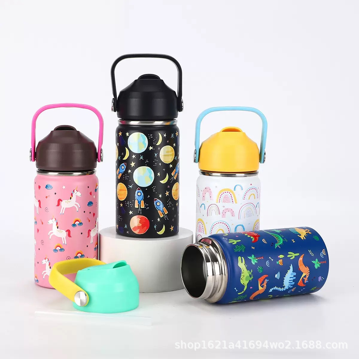 vacuum space handheld straw stainless steel