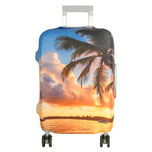 Batch Customizable Luggage Cover with Printable Elastic Protection Sheet for Travel Bags - Dustproof Cover with Custom Design on Amazon