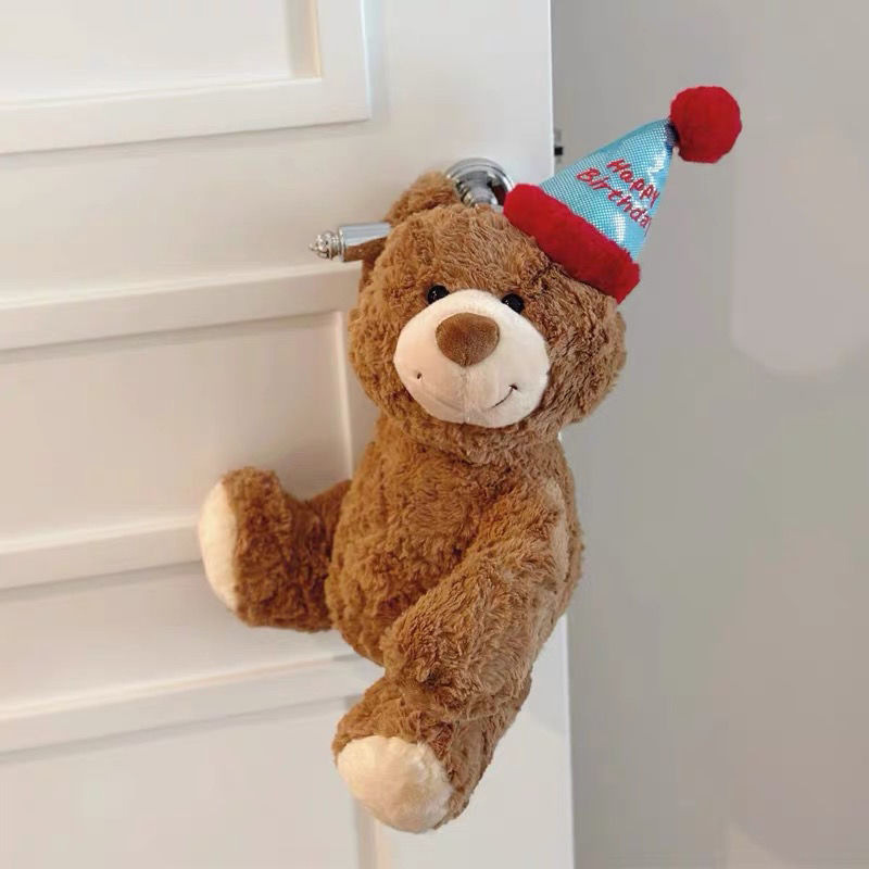 Osos de regalo para la novia de la chica de la mejor amiga de la atmósfera práctica Teddy de Navidad muñeca de peluche oso de cumpleaños