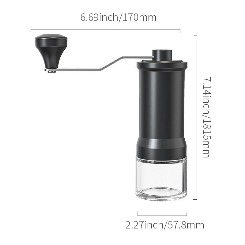 Hand Grinding Bean Coffee Machine Household Coffee Grinding Portable Bean Powder Commercial Hand Brewed Coffee Grinder