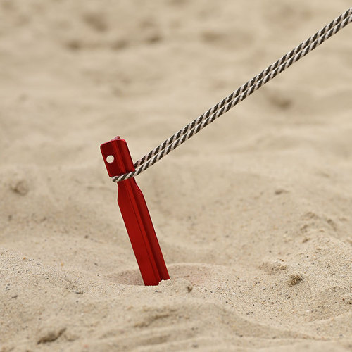 Outdoor tent accessories spike, triangular spike, 25 cm multi-hole aluminum spike, aluminum alloy rhombus spike, V-shaped spike