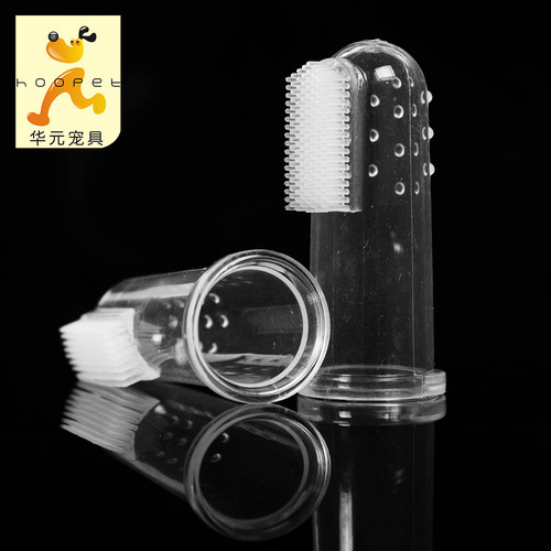 Teddy Poodle Dog Toothbrush, Pet Finger Coat Toothbrush, Remove Bad Breath and Remove Tartar, Pet Oral Cleaning Supplies