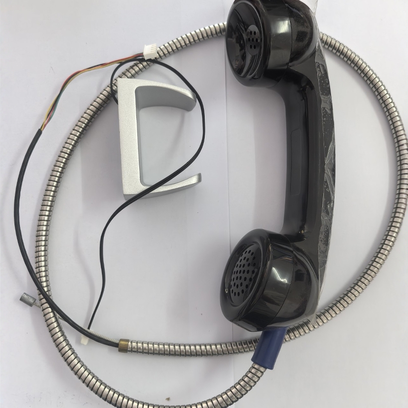 아연 합금 16 비트 산업용 키보드 전화 디지털 입력 전화 핸들 핸드셋 걸려있는 포크 어셈블리