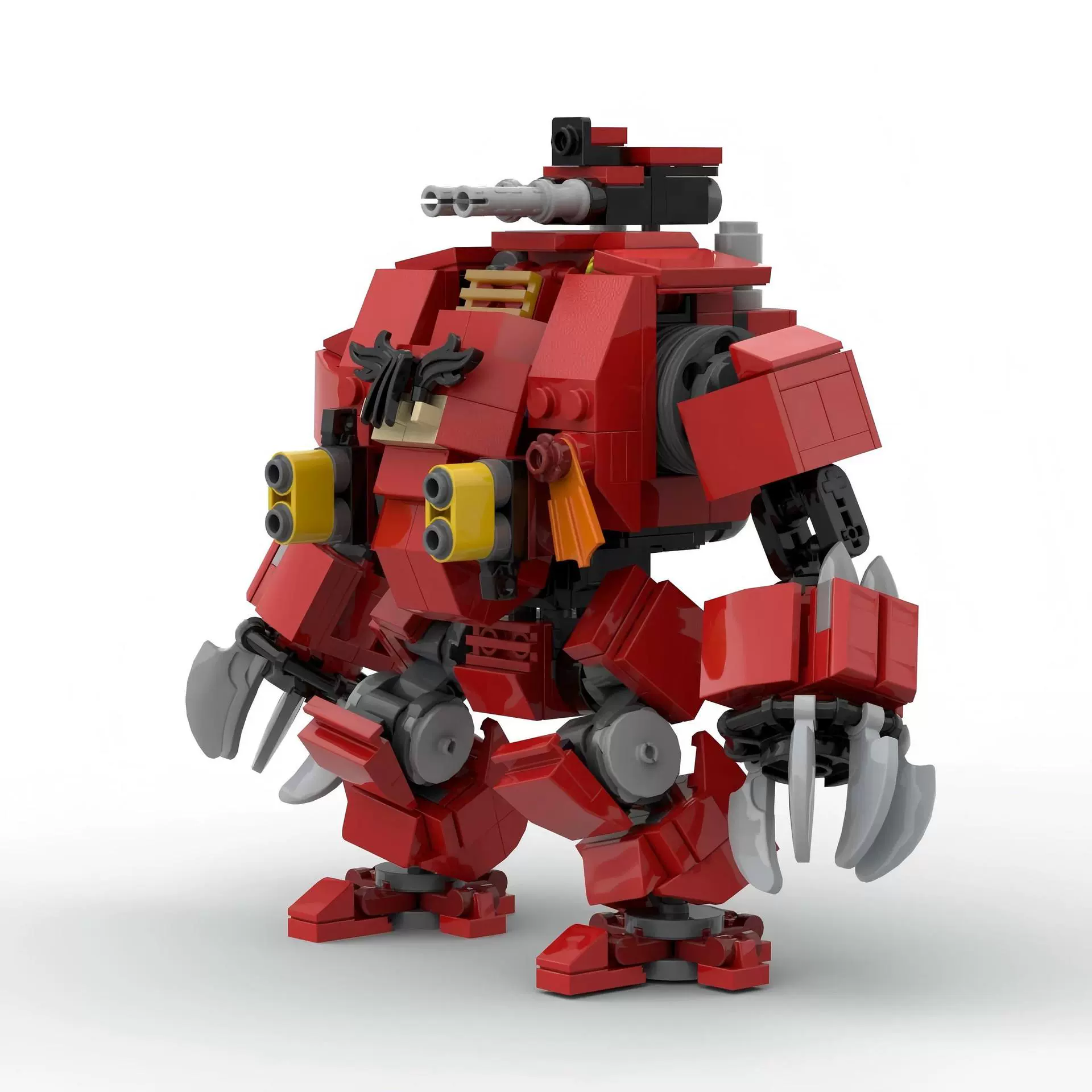 Cross-border hot selling MOC Warhammer Brutal Fearless Holy Blood Angel Puzzle Building Blocks Compatible with Lego Wholesale Set Model