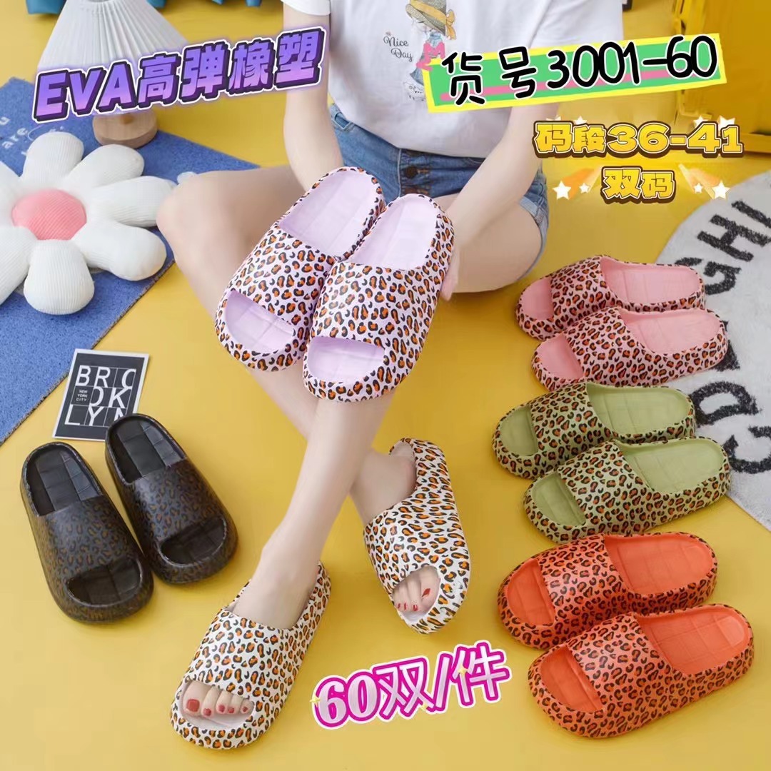 summer trend cartoon women's slippers platform