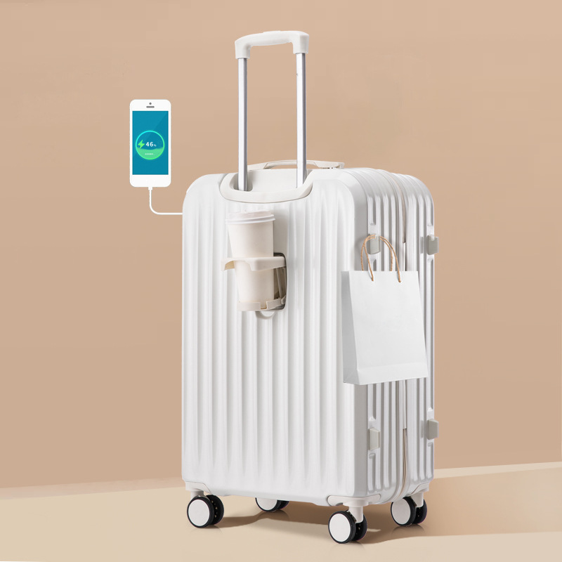 20 pulgadas multifuncional explosión de fuego maleta silenciosa rueda universal alto valor nominal 24 pulgadas caja de cifrado caja de tracción