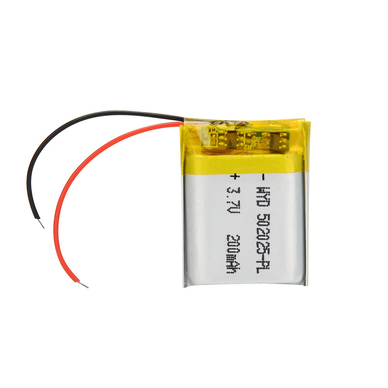 偉粤達502025ポリマーリチウム電池200mah 3.7vスマート腕時計ledランプ玩具マッサージ電池|undefined