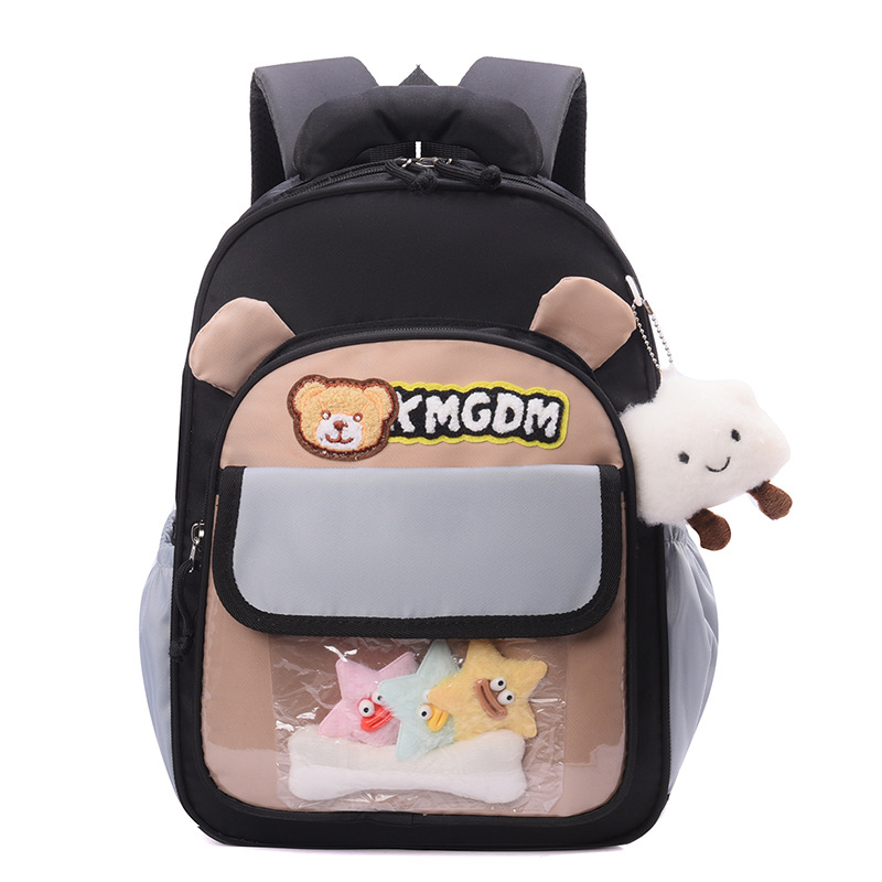 Nuevas bolsas de dibujos animados para niños, bolsas escolares de niñas de grado 1, 2 y 3, bolsas de hombro ligeras para niños