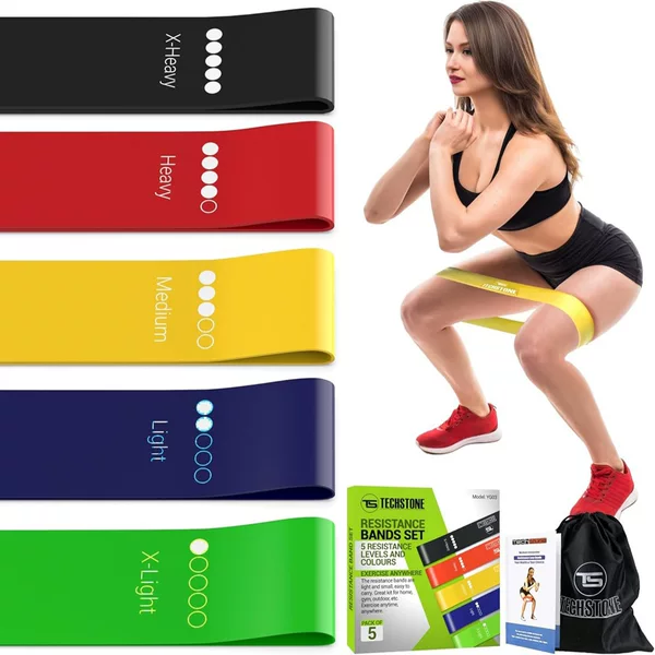 Elastic Band Pull Band Elastic Ring Fitness Strength Ring Resistance Band Men and Women Strength Training Stretching Hip Circle