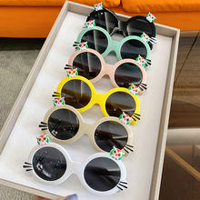 儿童眼镜玩具超萌可爱卡通女童墨镜个性宝宝太阳眼镜遮阳防紫外线