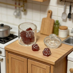 Сверхмини сливы смоляные DIY-аксессуары кремовые