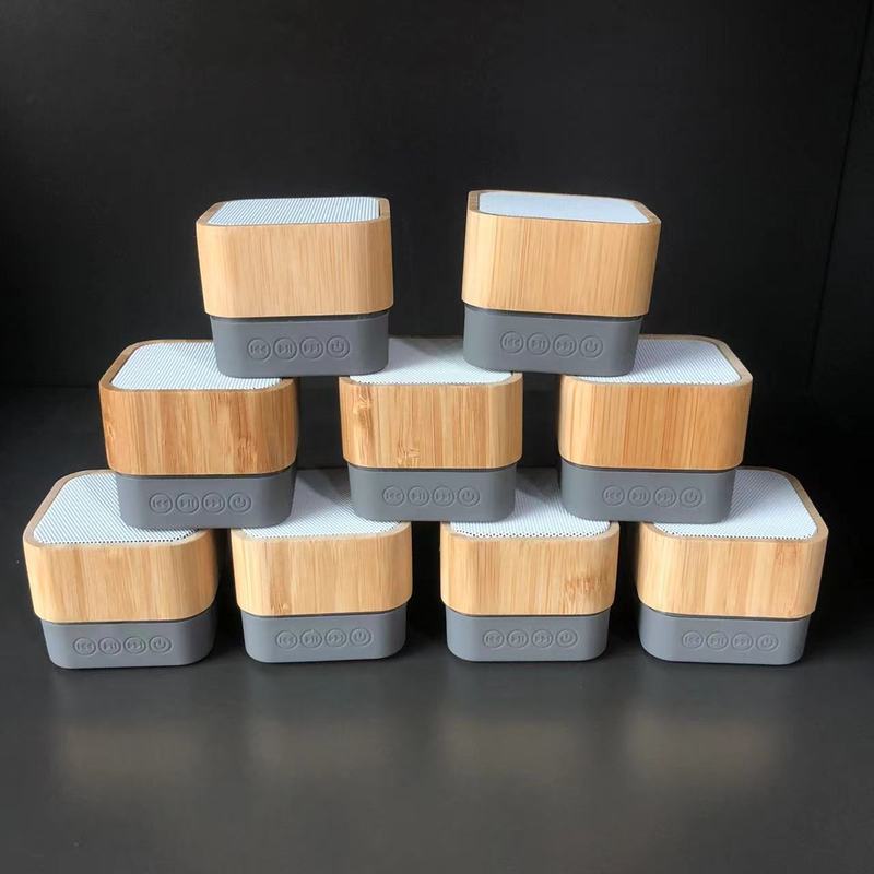 Factory direct A15 environmental protection bamboo shell wireless bluetooth speaker portable outdoor mini subwoofer gift small stereo