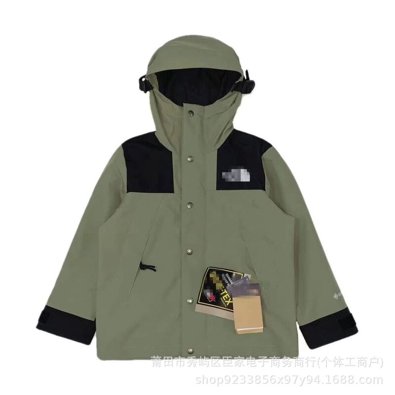 莆田1990冲锋衣美版TNF北家脸面外套男女款户外防风防水登山服|undefined