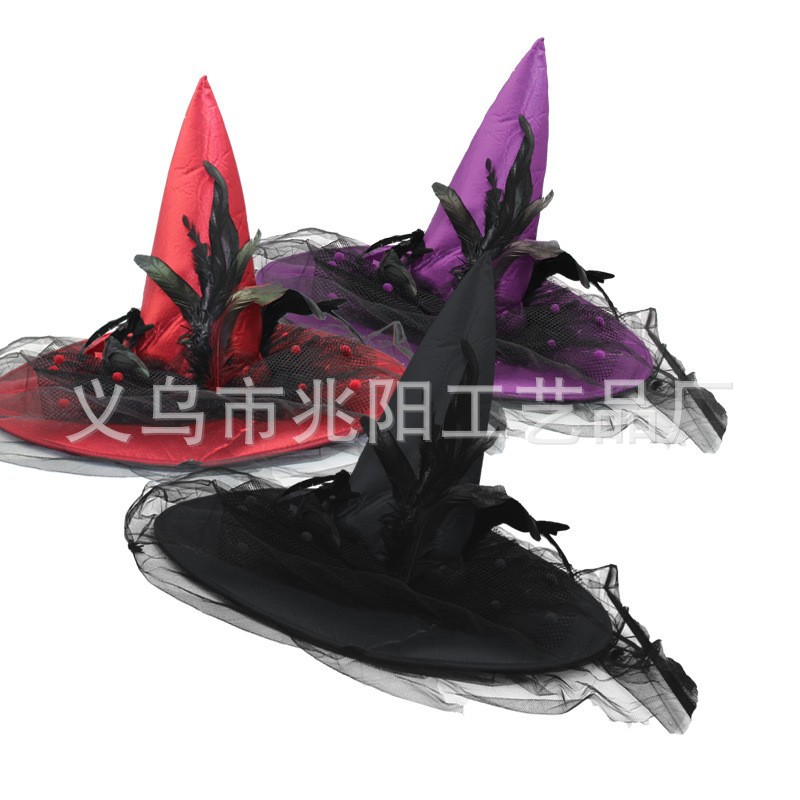 Halloween Pascua Fantasmas Decoraciones Sombreros Brujas Nuevos disfraces Sombreros de fiesta Propositivos Ropa