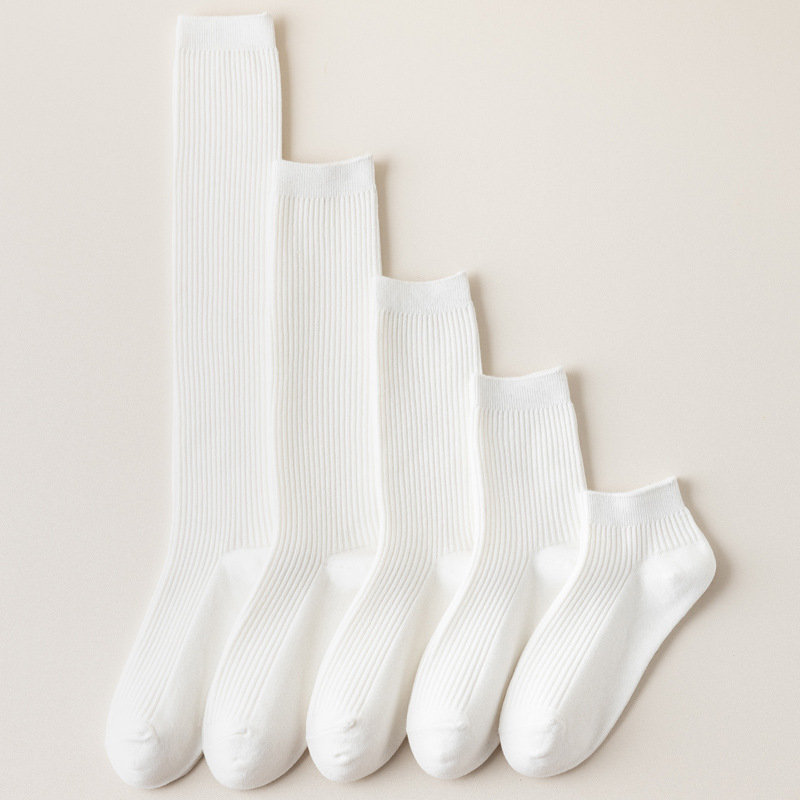 Wholesale Women's Socks for Autumn and Winter, Mid-Calf Socks, White Calf Socks, Double-Needle Short Socks, Jk High Socks, Long Socks, Ins-Style Women's Socks, Versatile Wholesale Women's Socks for Autumn and Winter, Mid-Calf Socks, White Calf Socks, Double-Needle Short Socks, Jk High Socks, Long Socks, Ins-Style Women's Socks, Versatile