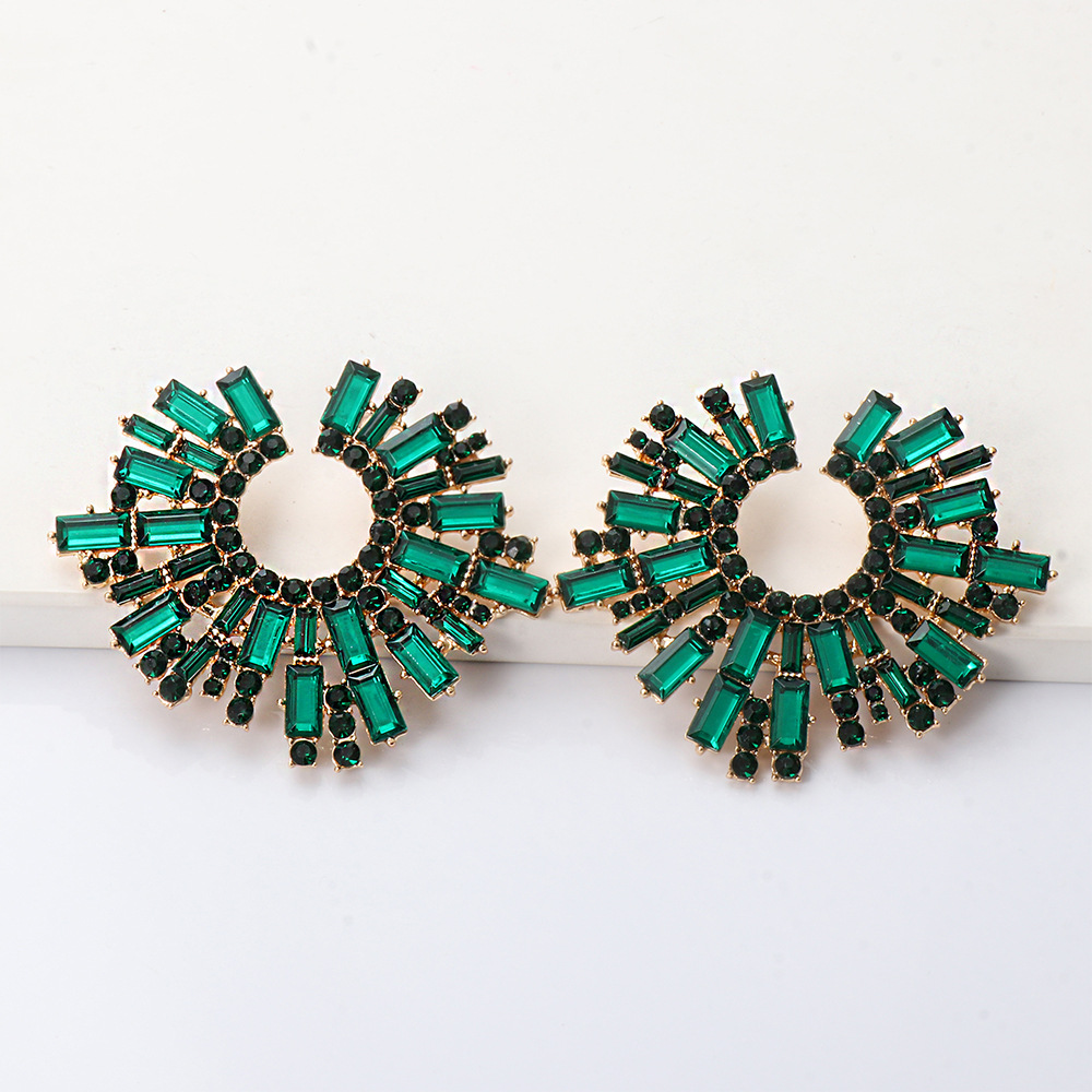 Pendientes Elegantes De Diamantes De Moda Coreana display picture 10