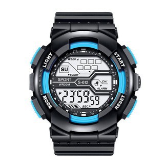 Reloj para hombres y mujeres deportes al aire libre multifuncional reloj electrónico digital luminoso impermeable estudiante reloj electrónico