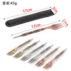 Metal fork with accessories, pack, 2 in 1, suitable for import