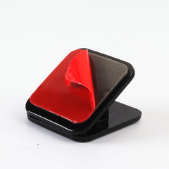 多功能亞克力收納夾子塑料小夾子零食封口夾子自粘可夾可掛小方夾