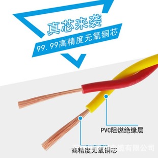 Plastic copper wire GB WDZN-BYJ 10 16 25 oxygen-free copper wire flame retardant wire