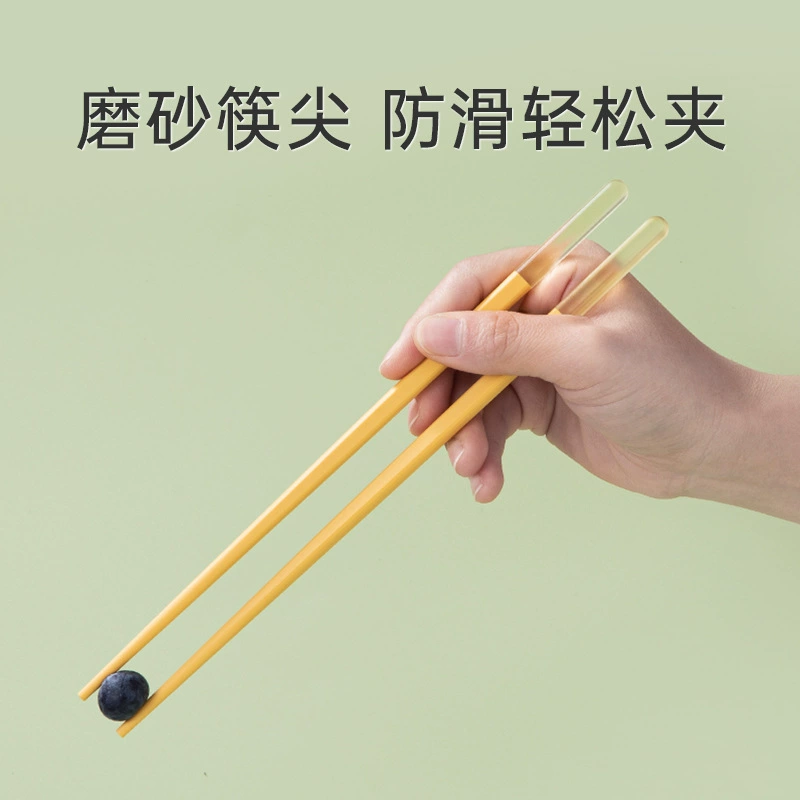 康巴赫 Alloy chopsticks household non-slip pet one person and one pair for sharing food and high temperature resistant chopsticks set wholesale