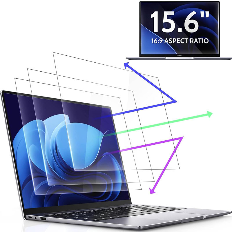 Laptop 14inch Anti-Blue Light Eye Protection Film 15.6inch Anti-Glare Screen Protector Ar Anti-Reflective Soft Film
