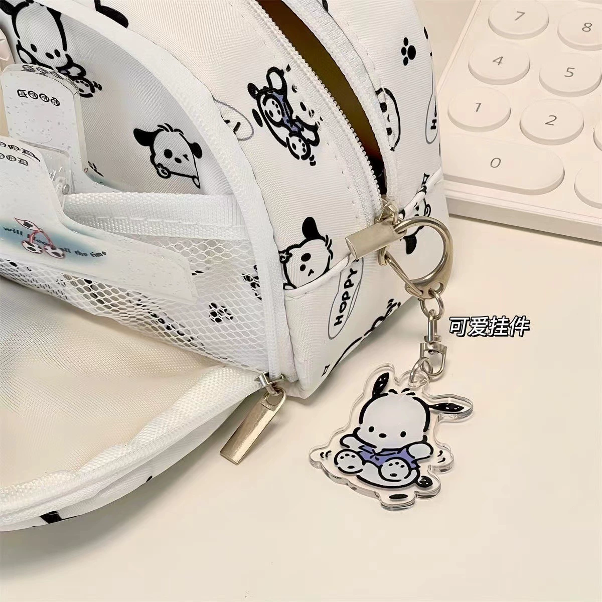 Пенал бренд Sanrio, милый вместительный японский школьный юбка для начальной школы с молнией, (переброска через границу)