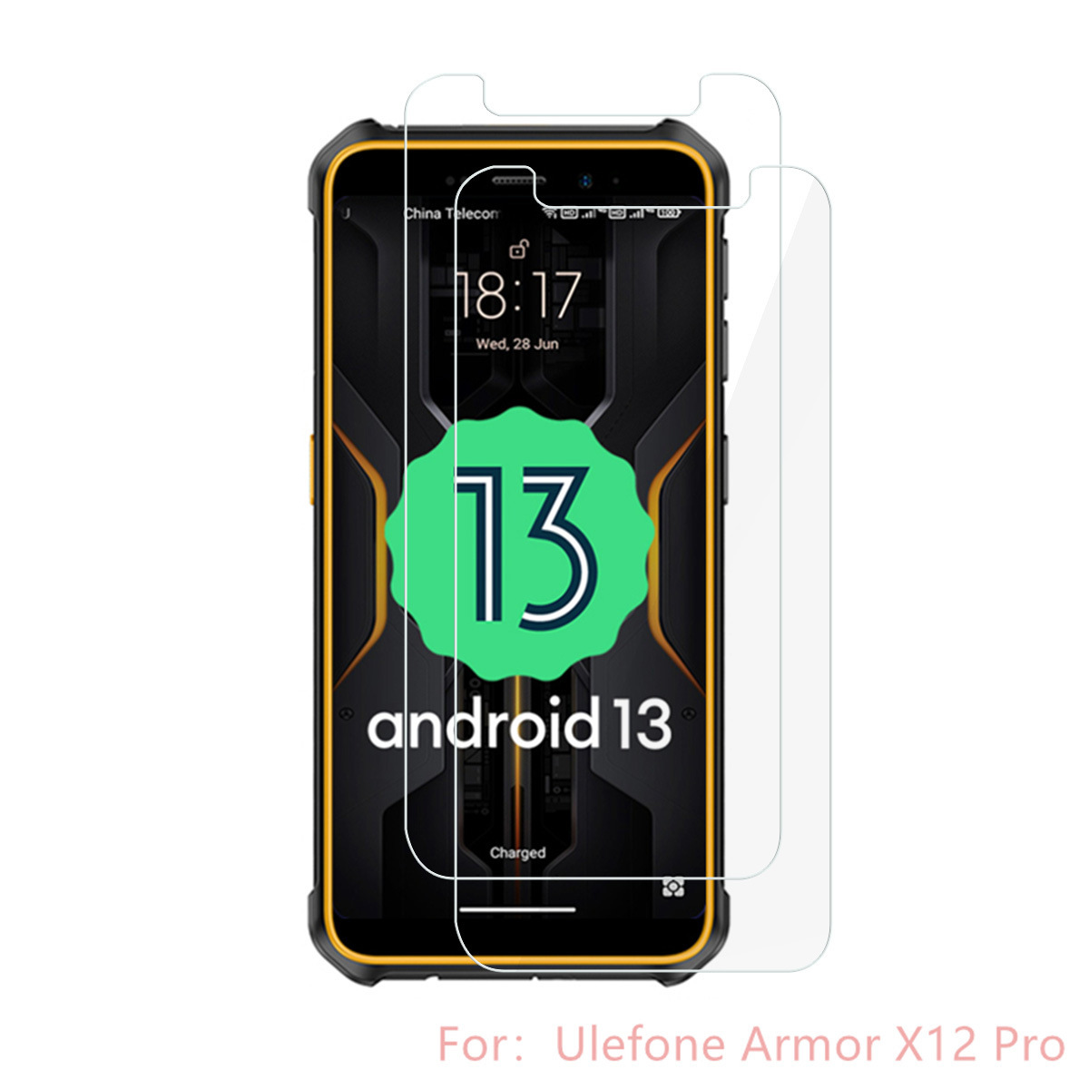 适用Ulefone Armor X12钢化膜X13手机保护膜11/11T 5G玻璃防爆膜