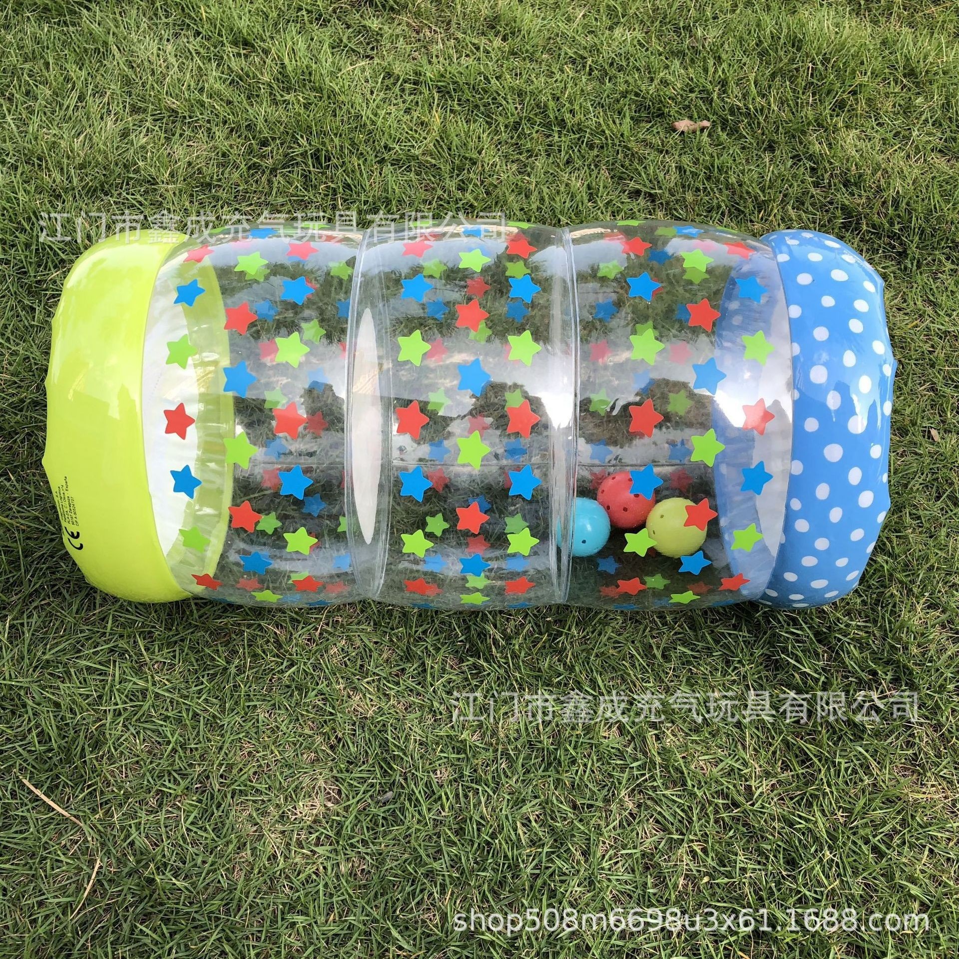 Inflatable Roller to Assist in Learning to Crawl, Plastic Training Equipment for Infants and Toddlers, Baby Crawling Practice Tube, Infant Exercise and Early Education