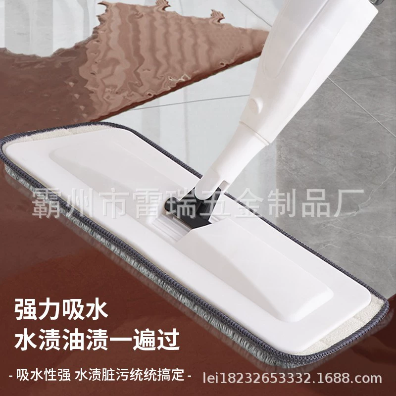 Spray Mop, rotating head, spray trigger and washable microfiber pad, 37/40 cm sizes