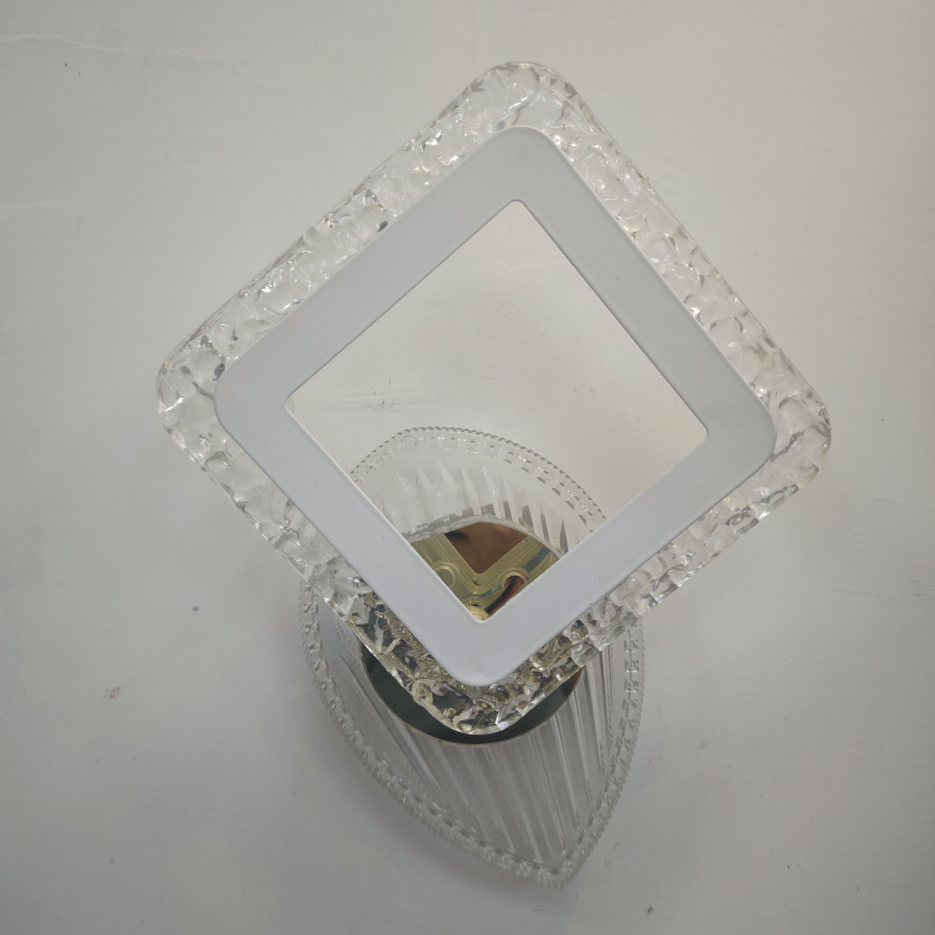 Luz de lujo transfronteriza nórdica iluminación de techo de hielo decoración de sala de estar con lámpara de hierro forjado con kit de iluminación LED accesorios de iluminación image 8