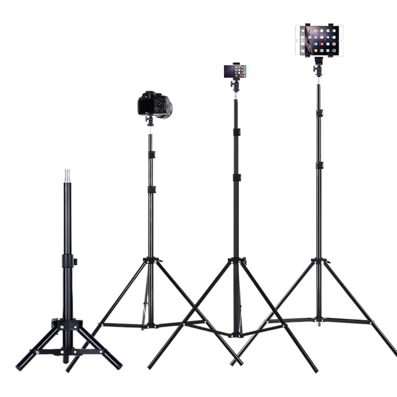 Directo de fábrica al por mayor perezoso selfie trípode teléfono móvil soporte de luz de relleno soporte de teléfono móvil