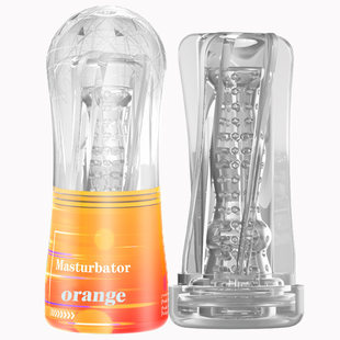 Crystal Transparent Aircraft Cup Student Cup Multi-channel Male Masturbator Exercise Long-lasting Fun Electric Juicing Cup AV