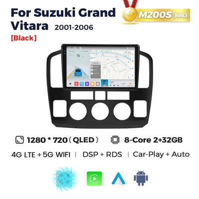 DVD Navigation Grand Vitara 2001-2006 - the-m200s-264-eight-core-full-network-compatibility