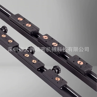 非标设计带锁紧双轴心直线导轨院校教学实验滑轨静音顺滑可定长度