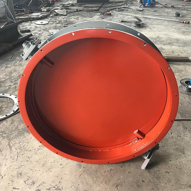 通风蝶阀 电动风门 手动不锈钢 电动风量调节阀 双法兰蝶阀