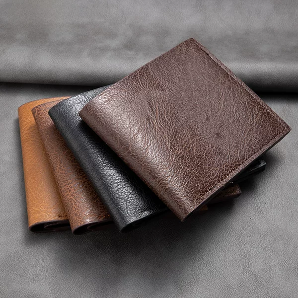 Short Men's Wallet with Logo Printing, Multifunctional Card Holder, 80% off Coin Purses, Cross-Border Exclusive for Credit Cards