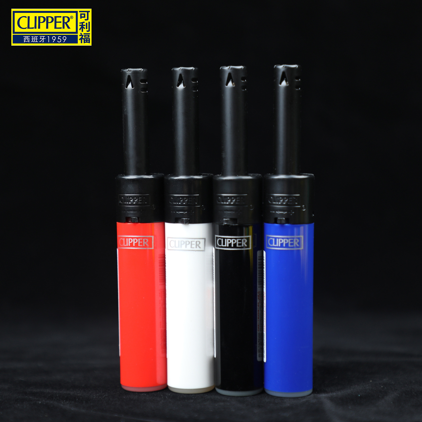 Clipper Clifford tubo largo pipe encendedor especial encendedor encendedor neumático mango largo duradero