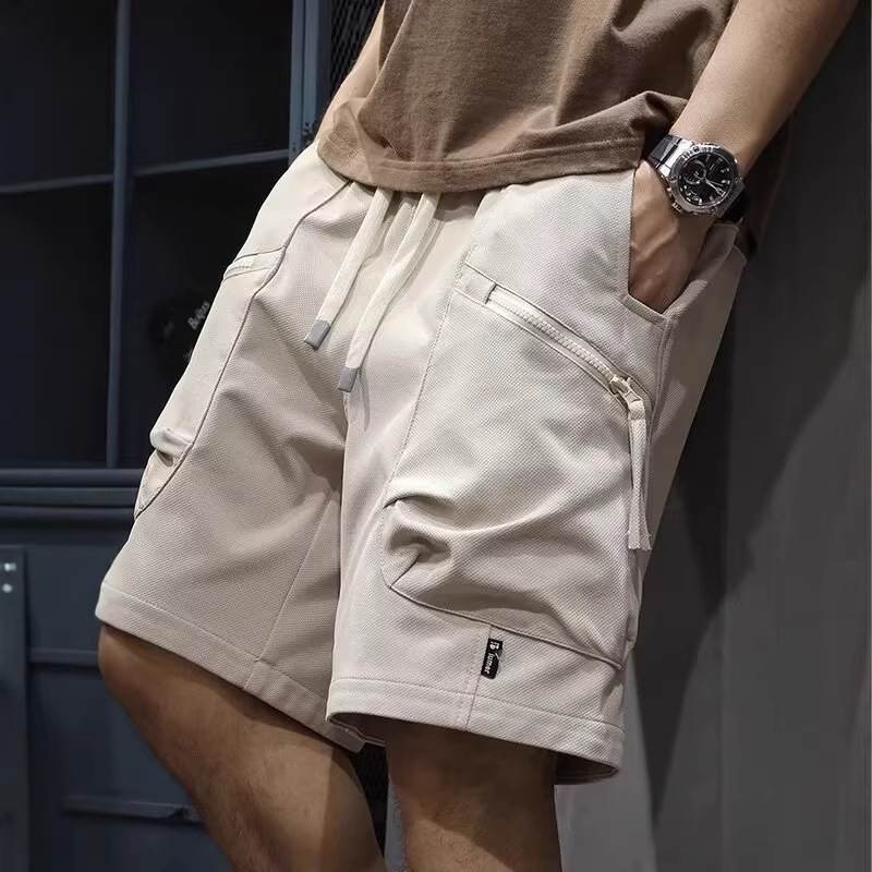 2026 Summer Five-Point Shorts Hong Kong Style Korean Version Workwear Shorts Men's Sports Casual Pants Loose Trendy Brand Plus Size Mid-Length Pants 2026 Summer Five-Point Shorts Hong Kong Style Korean Version Workwear Shorts Men's Sports Casual Pants Loose Trendy Brand Plus Size Mid-Length Pants