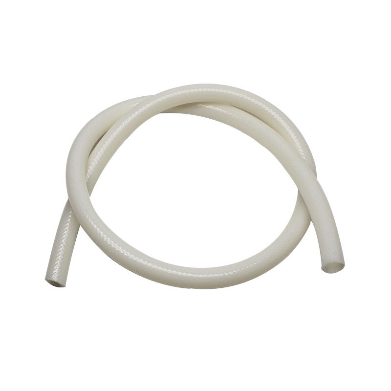 食品级硅胶夹布编织管锅炉蒸汽软管硅胶果汁饮料豆浆食用透析医疗