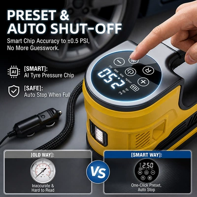 Hava nasosu Car Air Pump, Multi-Functional
