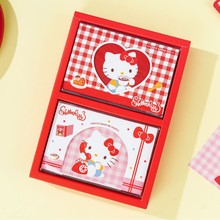 悦木103453凯蒂猫假日系列贺卡可爱卡通情书信封婚庆生日祝福卡片