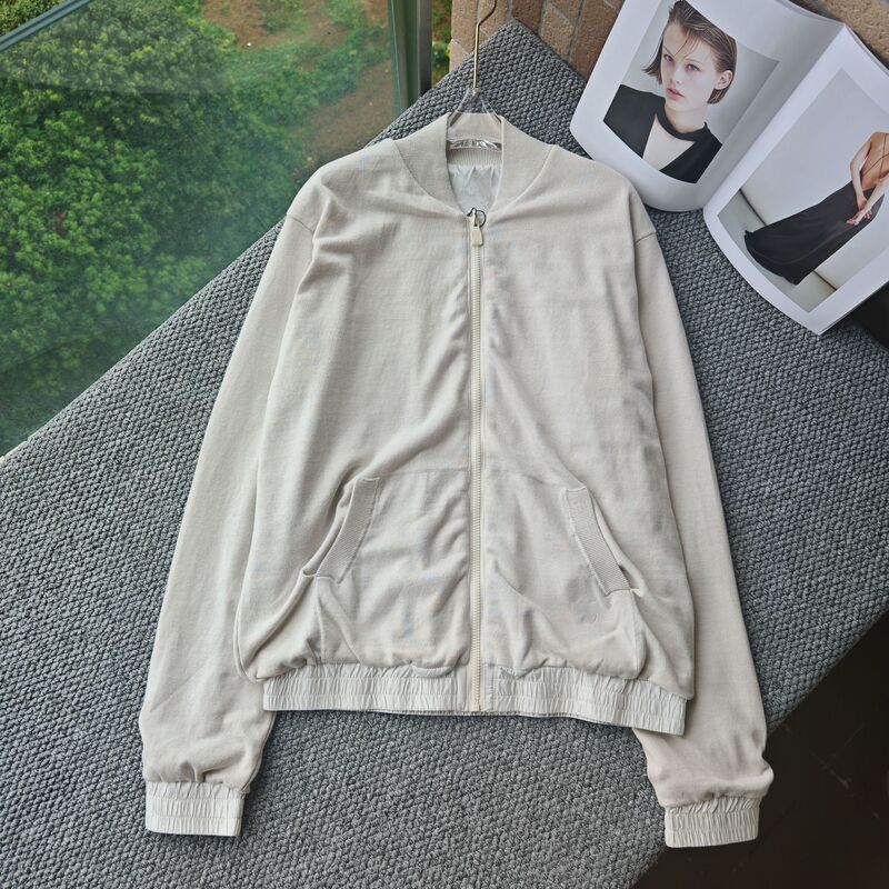 2025 Lujia Autumn and Winter New Jacquard Double-Sided Wearable Fashionable Pilot Lightweight Jacket