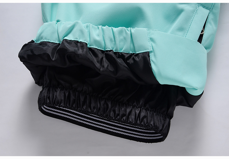 Sieviešu apģērbs slēpošanas kostīms ar kapuci, OVER SIZE snovborda un dubultdēļa slēpošanas apģērbs un bikses_voghion.com