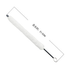 Piccolo cleaning brush, inner cavity cleaning brush, drool purifier, washable hair brush, musical instrument piccolo cleaning stick, pure cotton thread