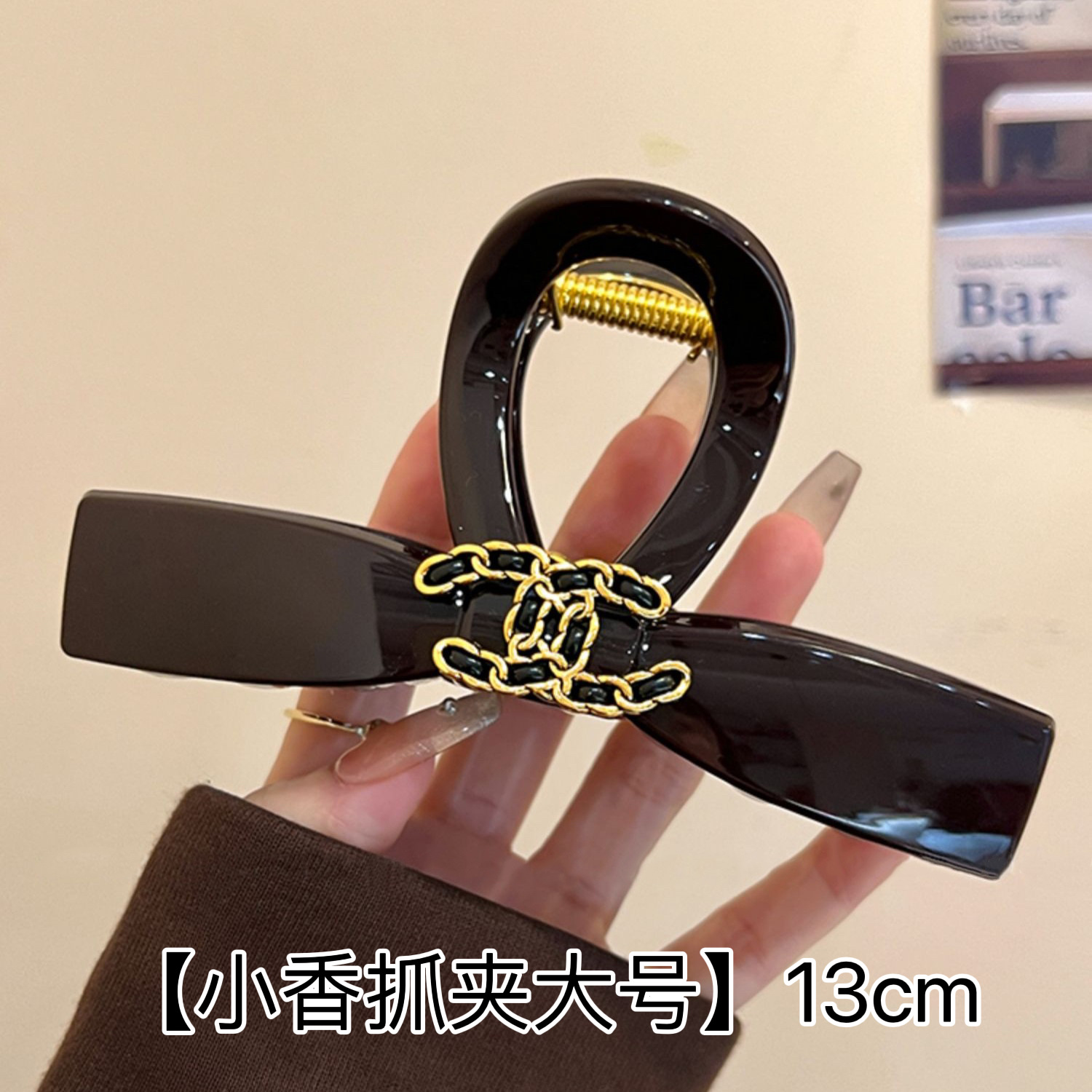 1#Xiaoxiang 문자 나비 넥타이 클립 대형