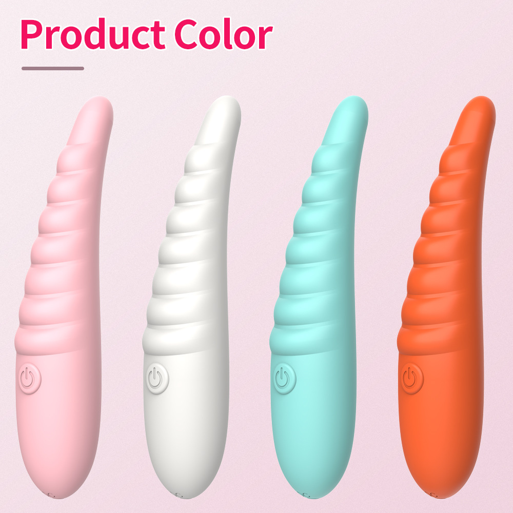 Liquid Silicone Threaded Vibrator For Couples And Women_voghion.com