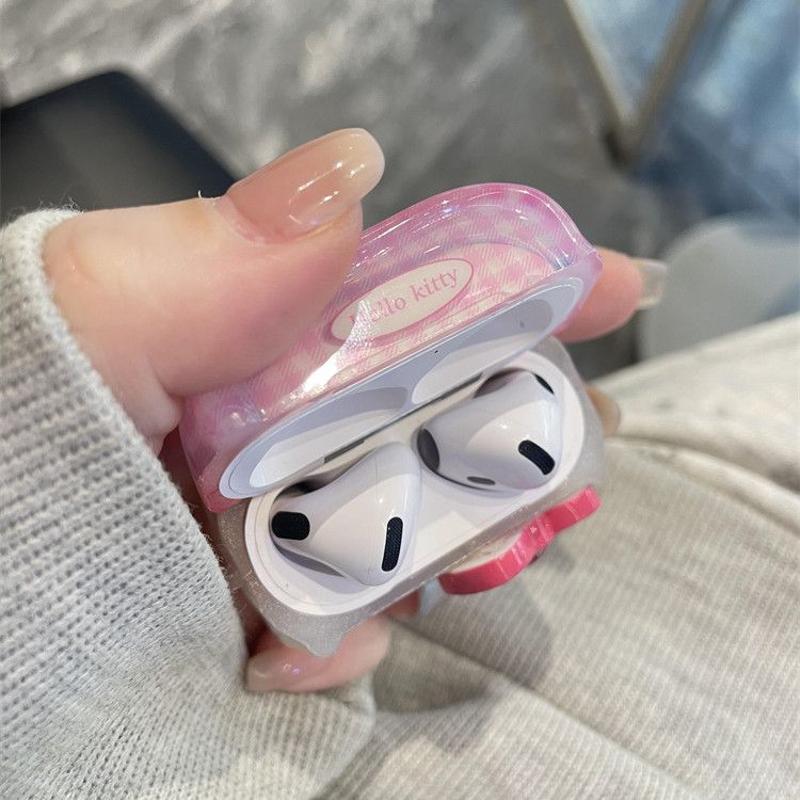 Polvo permeable KT estricto para airpodspro3 generación 2 funda Bluetooth Apple airpods 4 generación estuche de auriculares