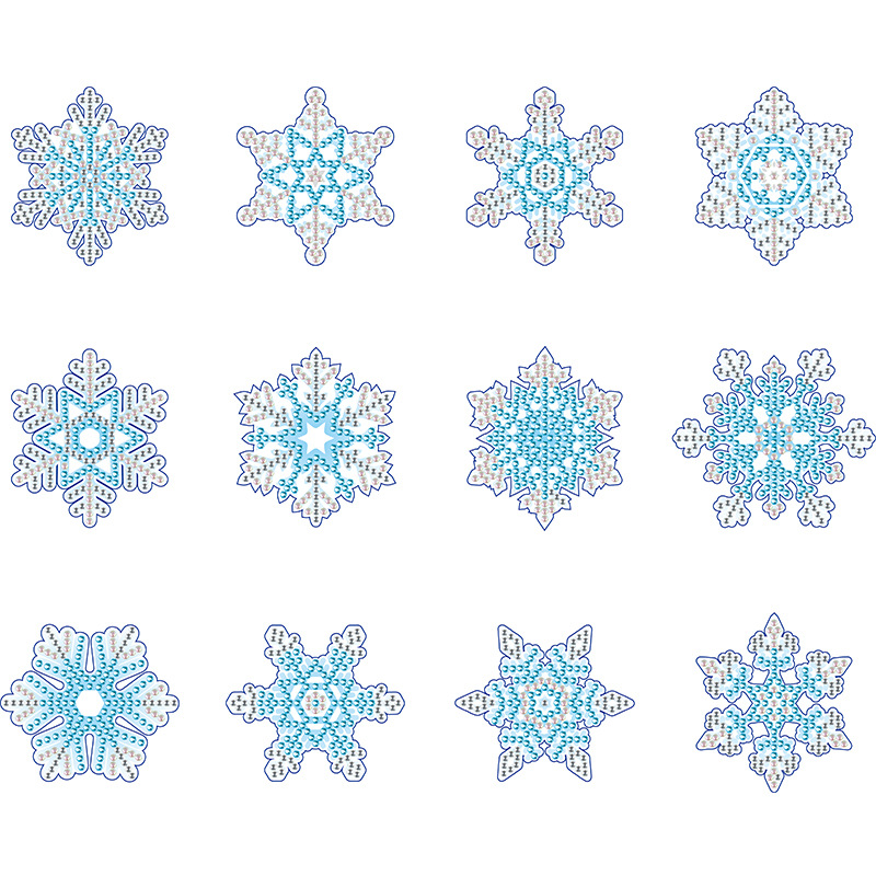 Transfronterizo Amazon creativo refrigerador pegatinas 5D completo di di dibujos animados pegatinas magneticas al por mayor pegatinas magneticas taladro de cristal